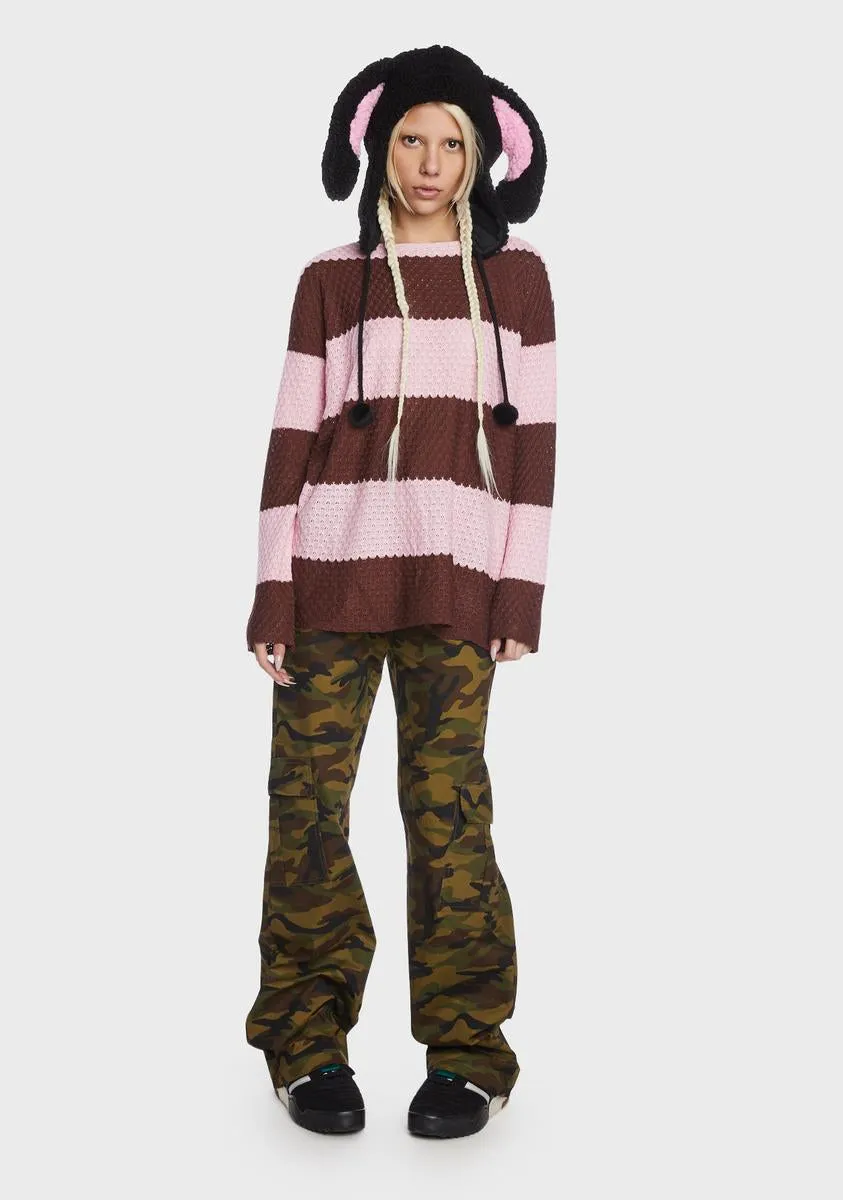 Striped Knit Jumper sold by Dolls Kill product image thumbnail 3