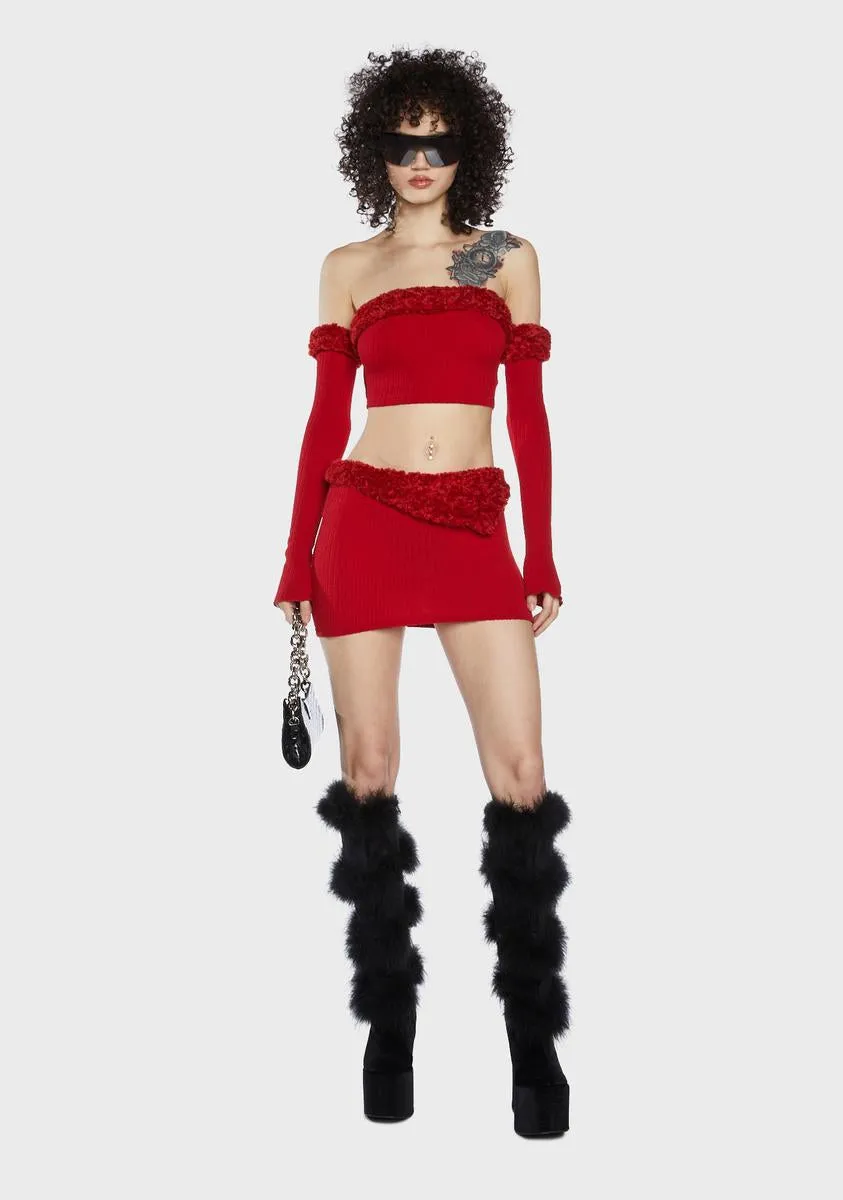 Love On Your Radar Skirt Set sold by Dolls Kill product image thumbnail 3