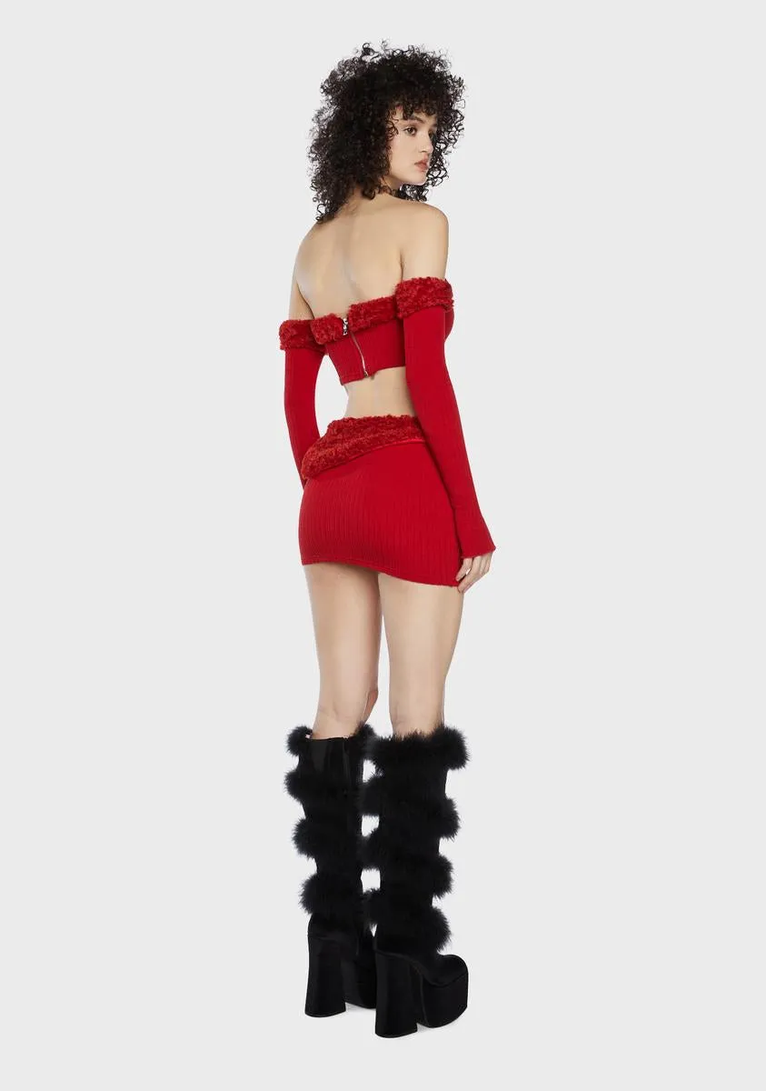 Love On Your Radar Skirt Set sold by Dolls Kill product image thumbnail 4