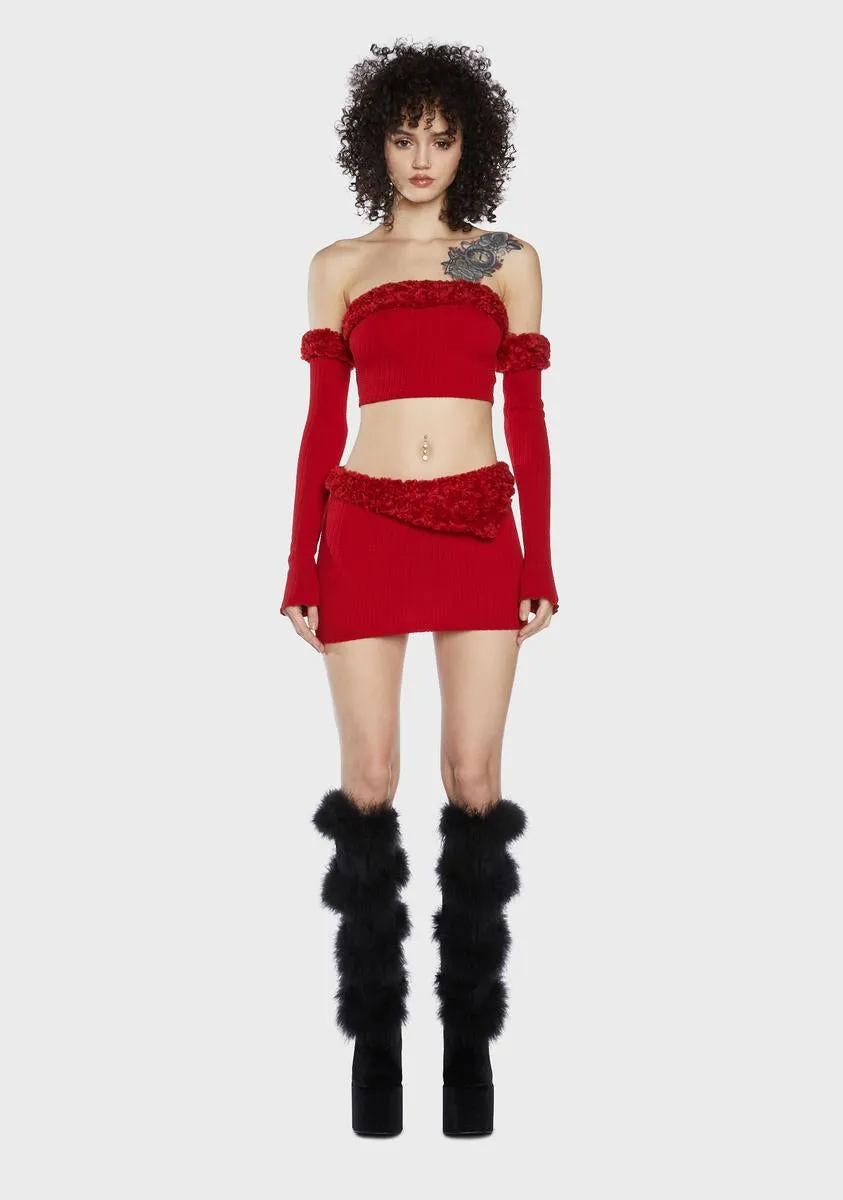 Love On Your Radar Skirt Set sold by Dolls Kill