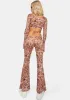 Mocha Just One Look Pants Set sold by Dolls Kill