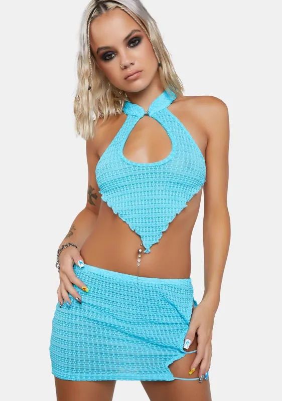 Addictive Love Skirt Set sold by Dolls Kill