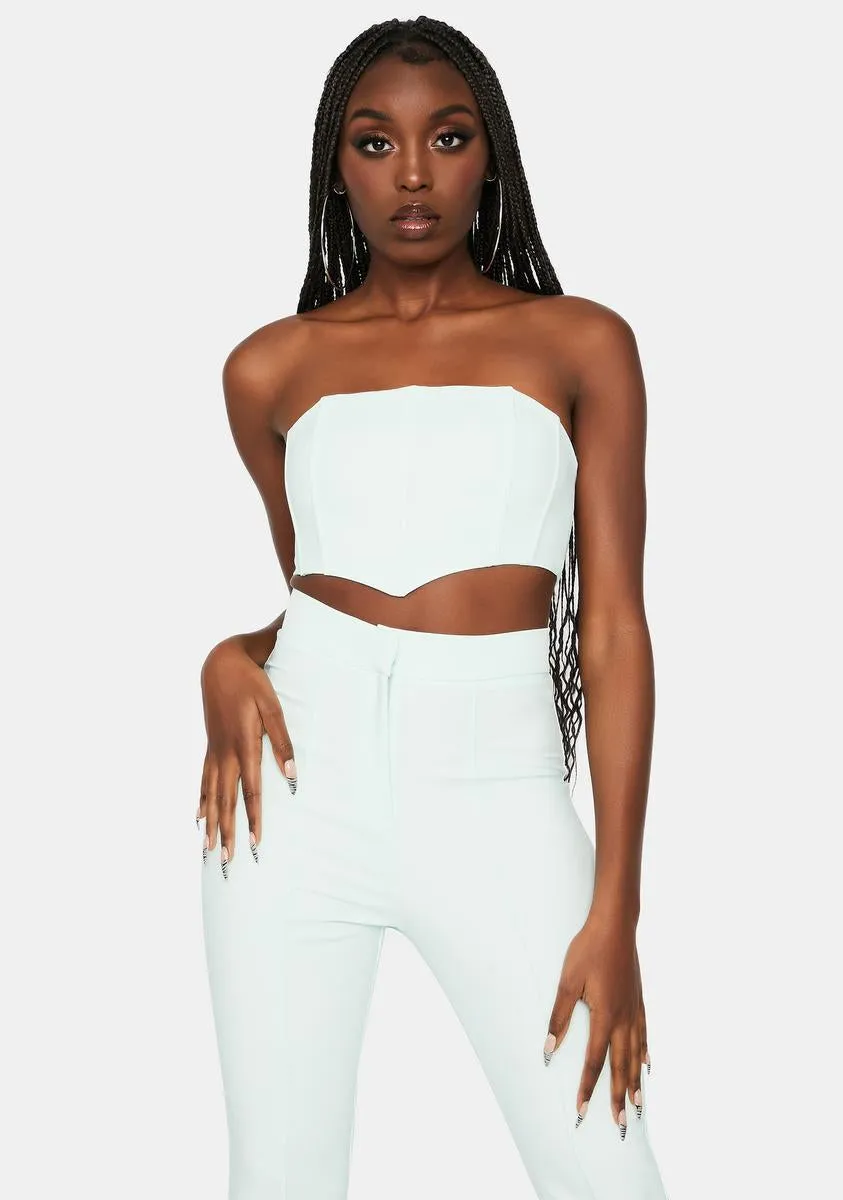 Round The Bend Tube Top Pants Set sold by Dolls Kill
