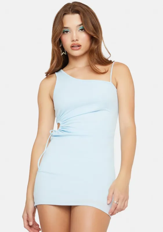 Always Extra One Shoulder Mini Dress sold by Dolls Kill