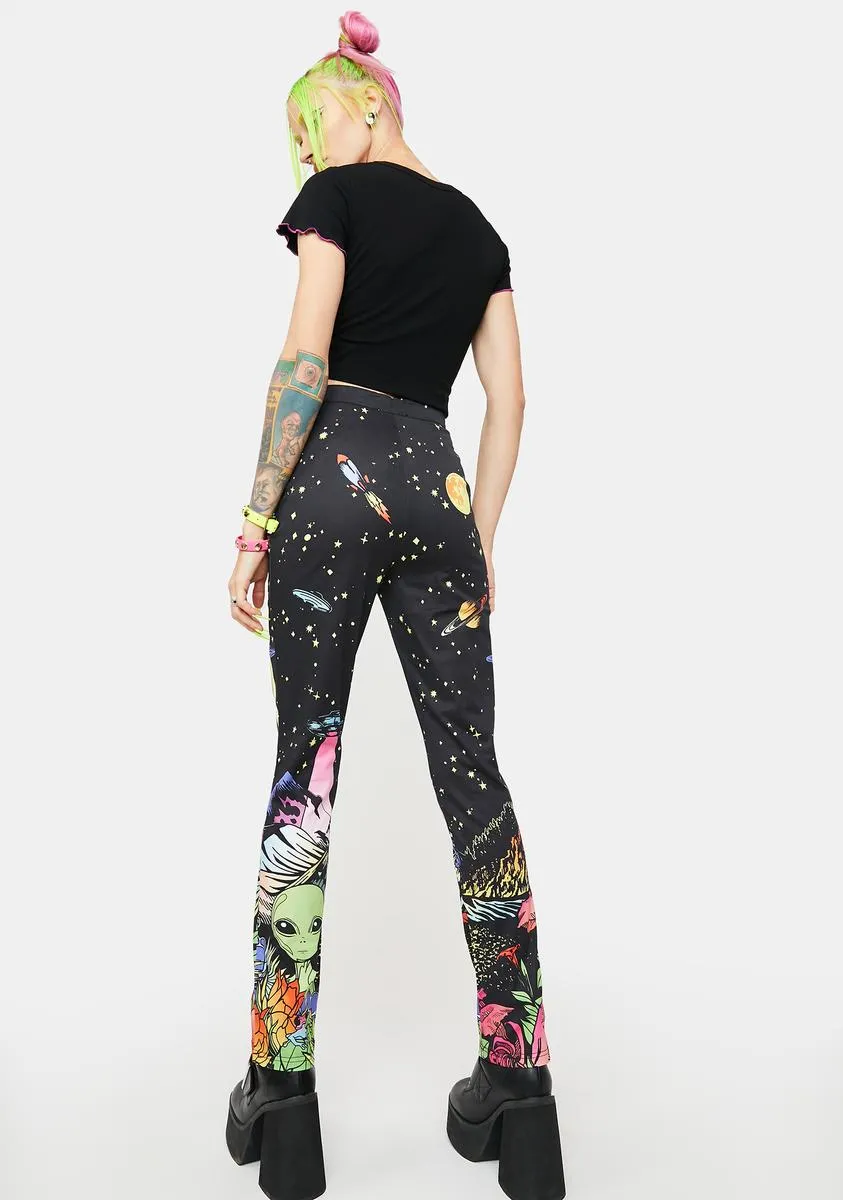 Ethereal World Graphic Pants sold by Dolls Kill product image thumbnail 4