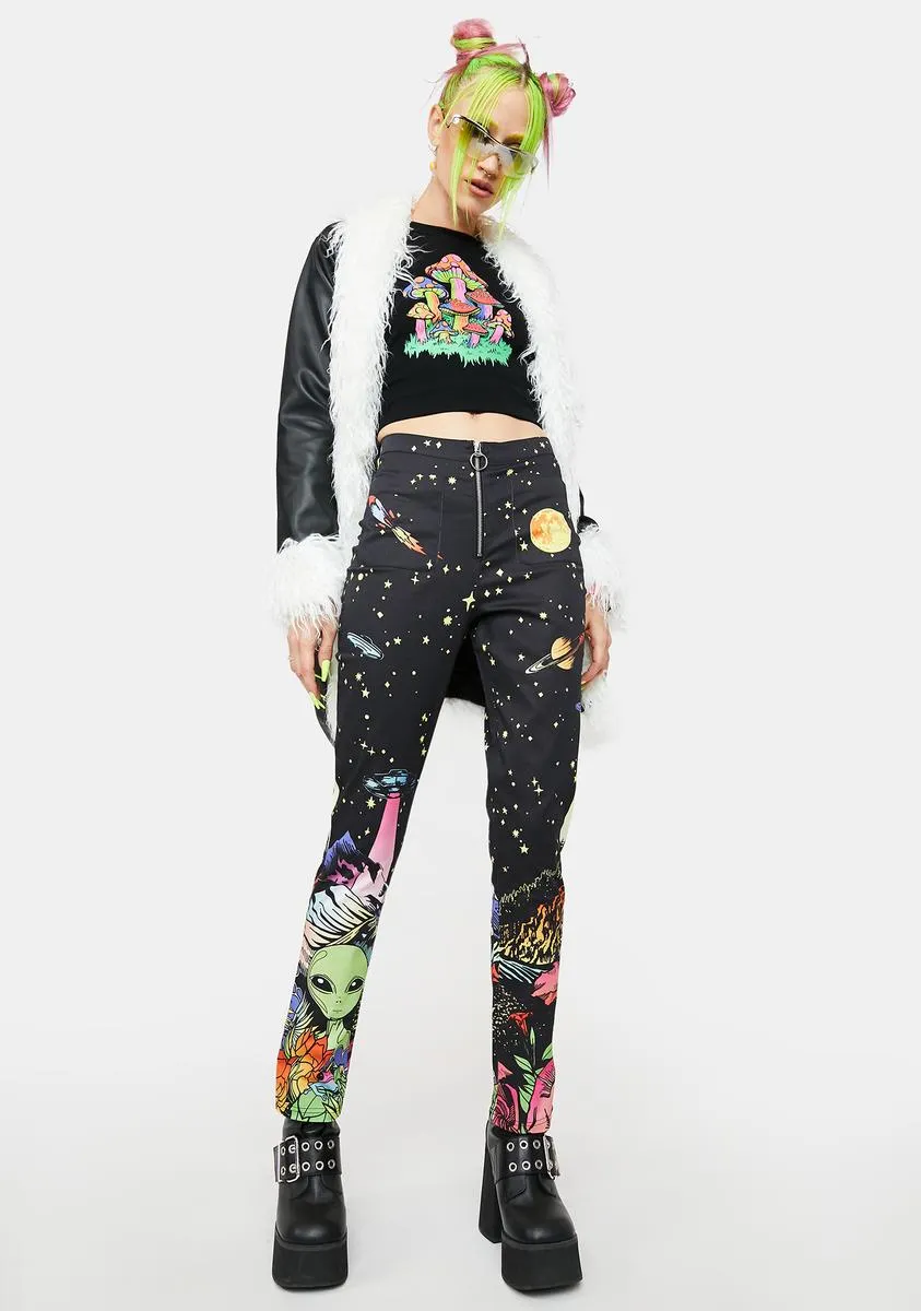 Ethereal World Graphic Pants sold by Dolls Kill product image thumbnail 2