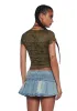 Woodland Wishes Lace Top - Green sold by Dolls Kill