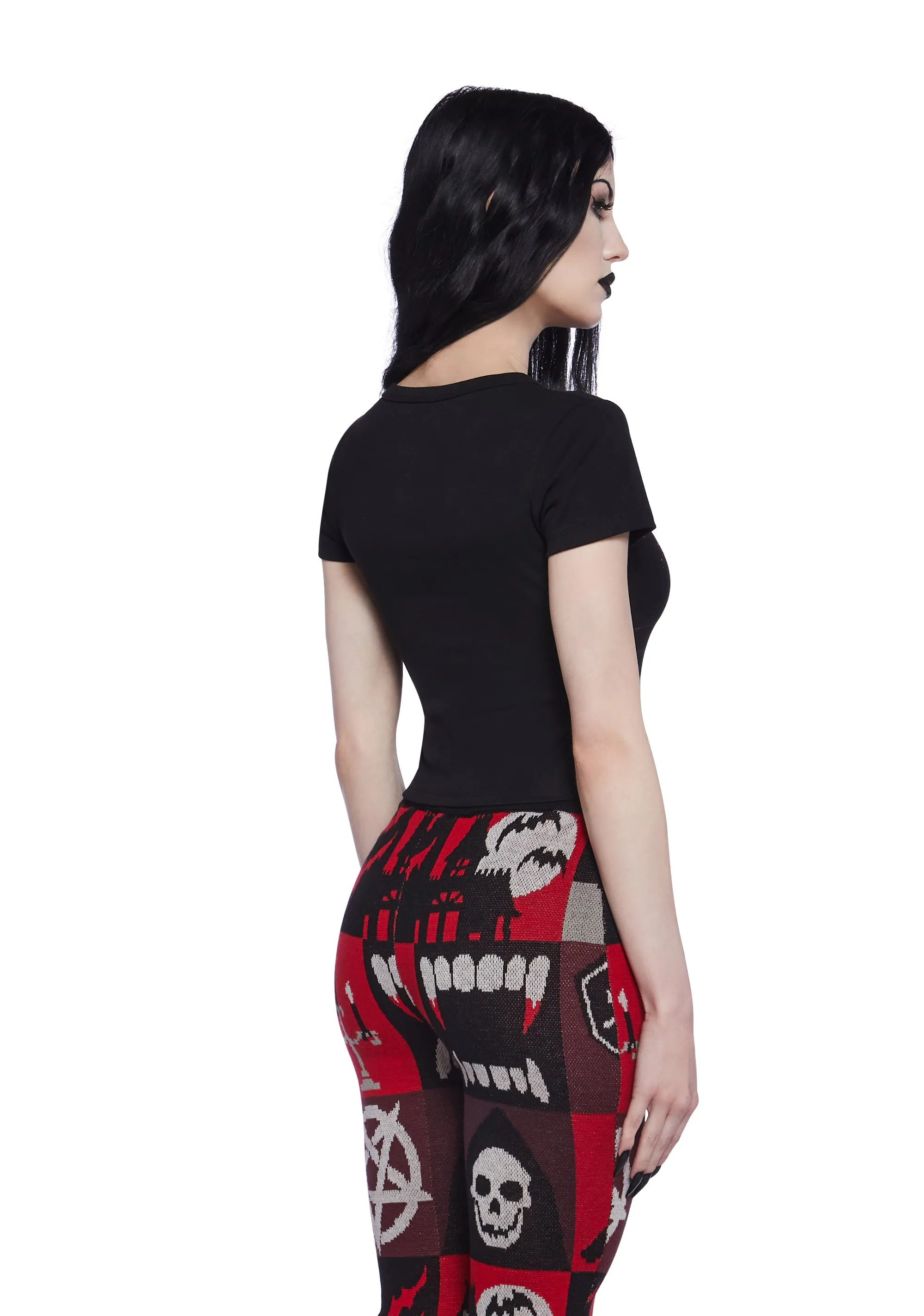 Sink Your Teeth Graphic Tee sold by Dolls Kill product image thumbnail 4