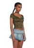 Woodland Wishes Lace Top - Green sold by Dolls Kill