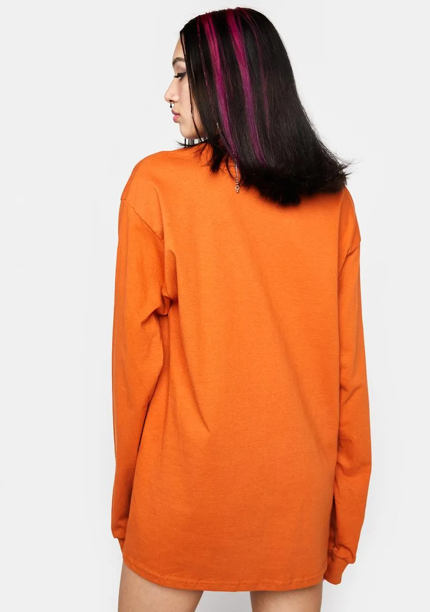 Love And Peace Long Sleeve Tee sold by Dolls Kill product image thumbnail 4