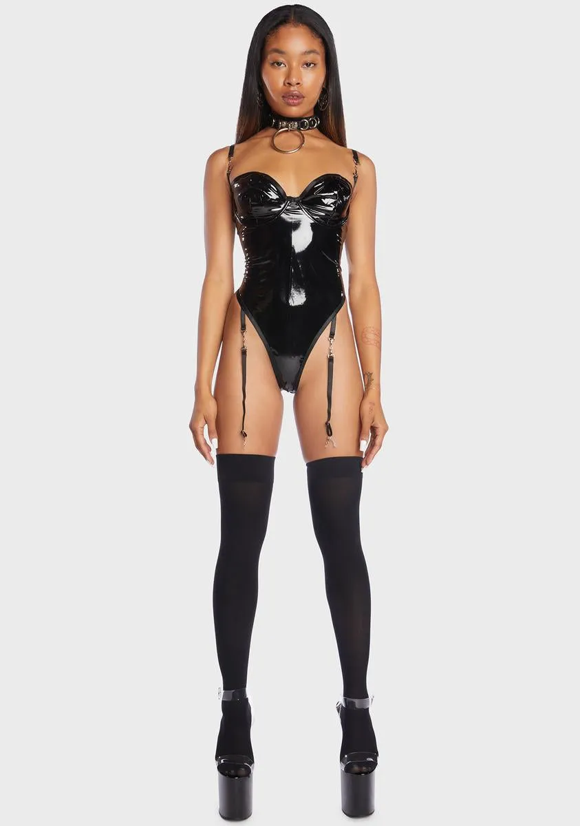 Lowkey Link Vinyl Teddy sold by Dolls Kill