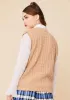 Lunch On The Steps Knit Sweater Vest sold by Dolls Kill
