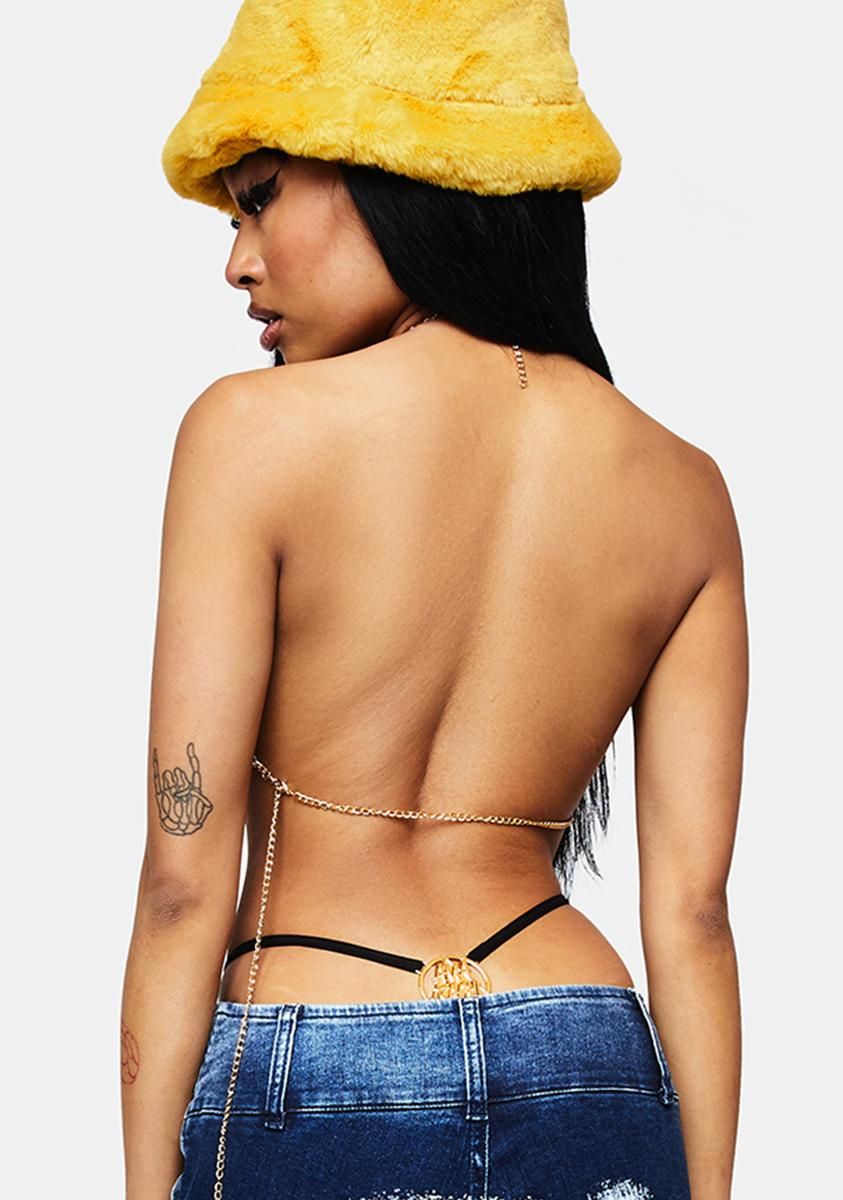 Acapulco Gold Chain Bra sold by Dolls Kill product image thumbnail 4