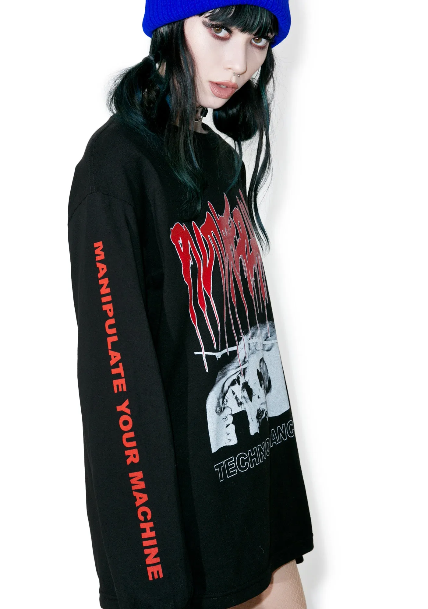 Technomancer Long Sleeve Tee sold by Dolls Kill