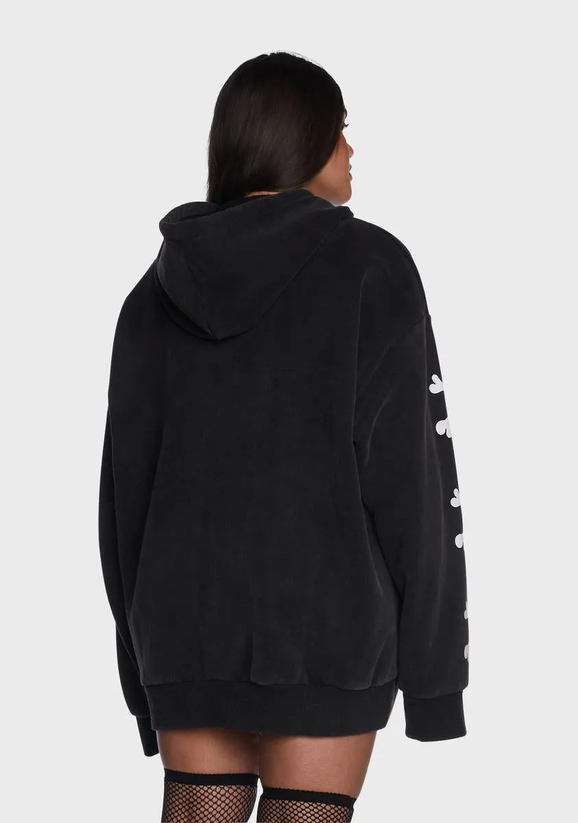 Plus Malicious Contempt Oversized Hoodie sold by Dolls Kill product image thumbnail 4