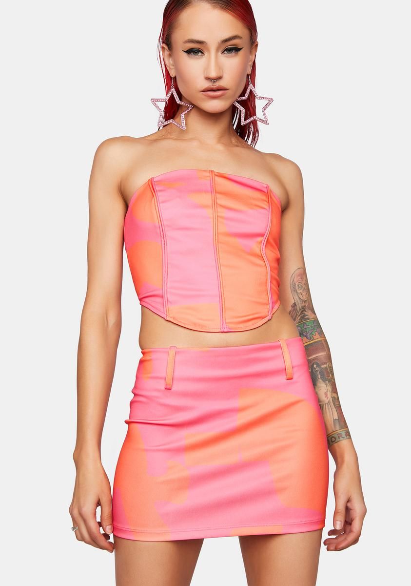 Don't Be Salty Skirt Set sold by Dolls Kill