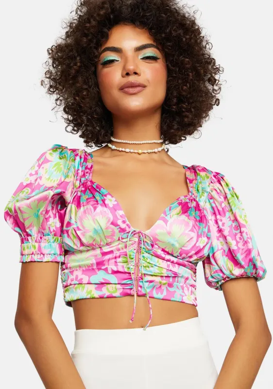 Julien Crop Top sold by Dolls Kill