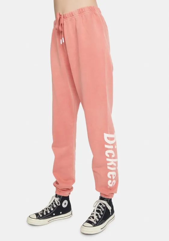Terracotta Relaxed Sweatpants sold by Dolls Kill