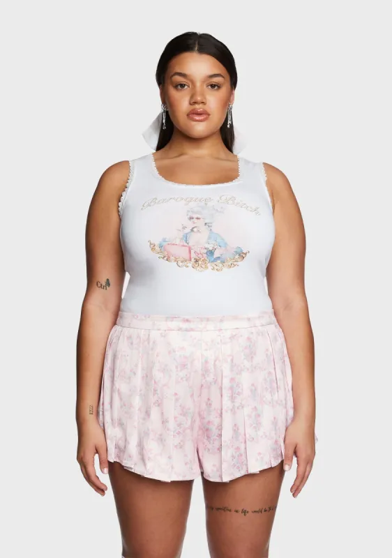 Plus Riotous Times Cropped Tank sold by Dolls Kill
