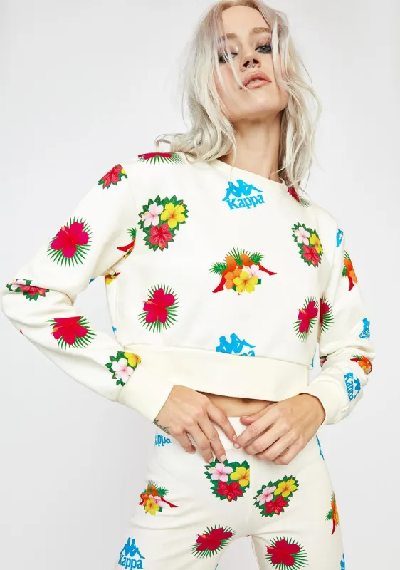 Cream Authentic Denpassar Sweatshirt sold by Dolls Kill