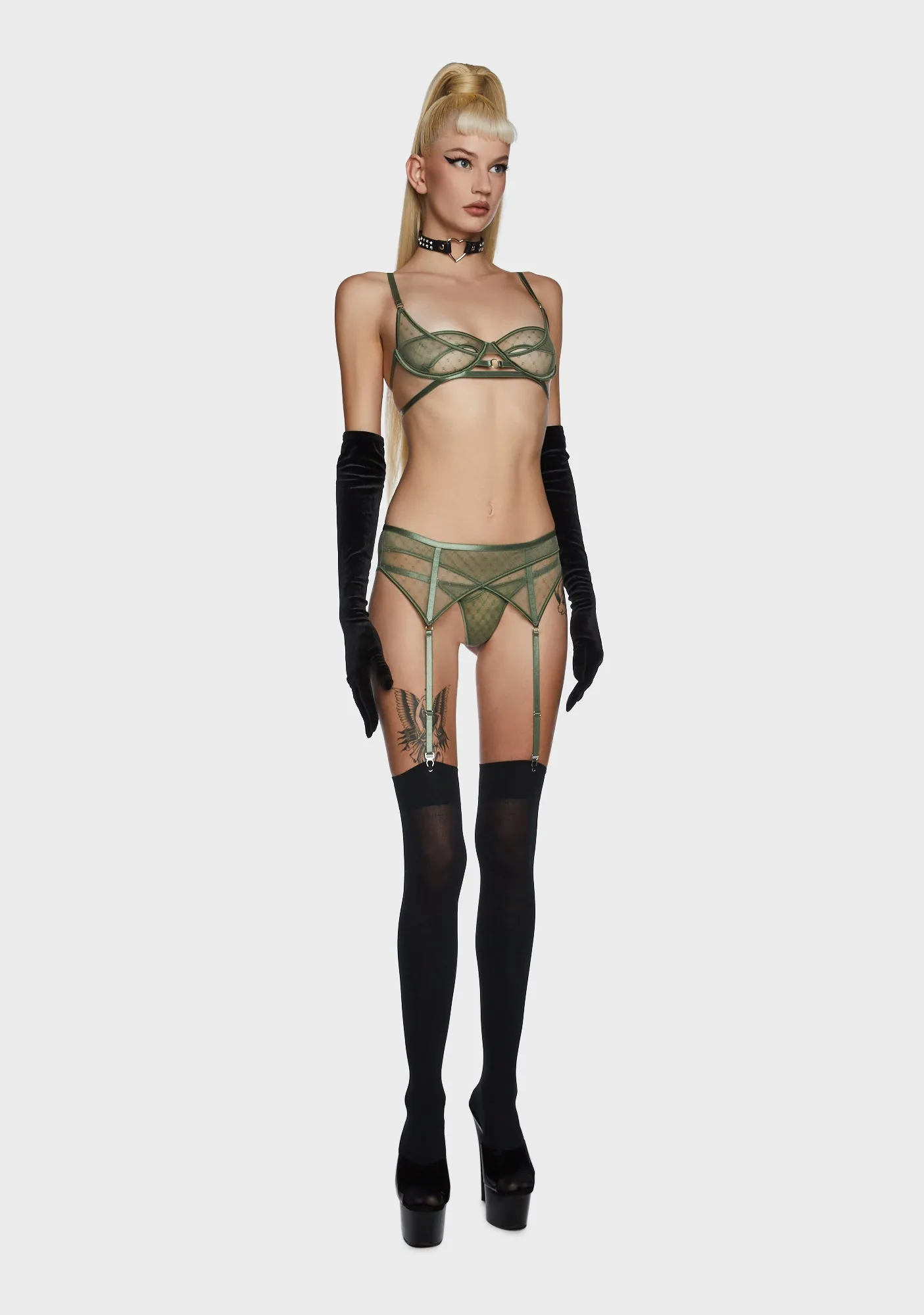 Done Deal Lingerie Set sold by Dolls Kill product image thumbnail 5