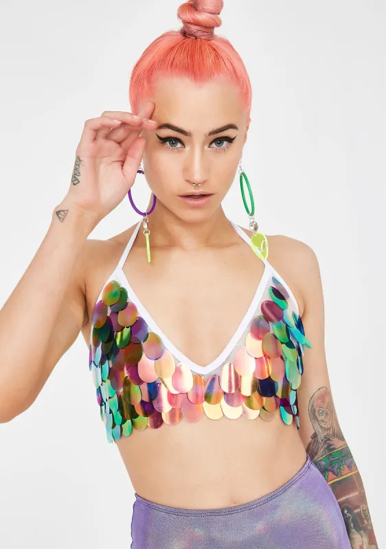 Unicorn Dust Bralette sold by Dolls Kill