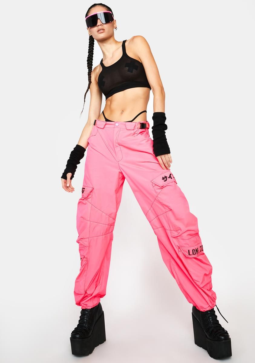 Pink Proton Pants sold by Dolls Kill product image thumbnail 3