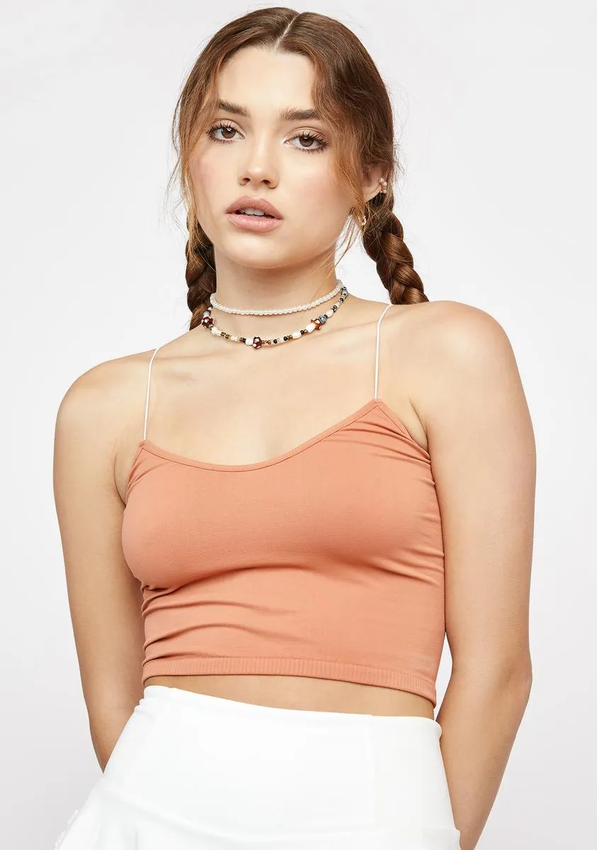 Paloma Brami Seamless Cami Tank Top sold by Dolls Kill