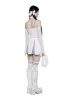 Ghostly Cheerleader Costume Set sold by Dolls Kill