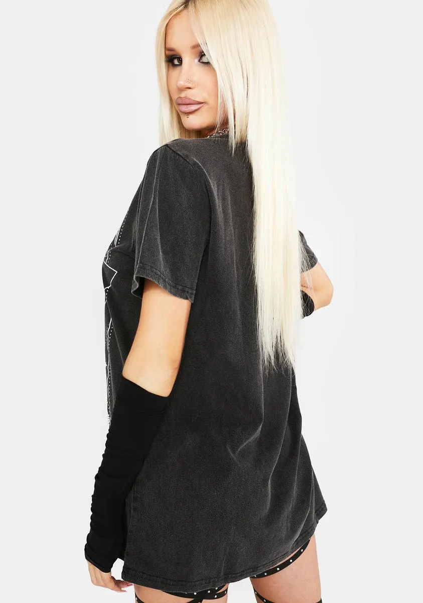 Twin Flame Graphic Tee sold by Dolls Kill product image thumbnail 4