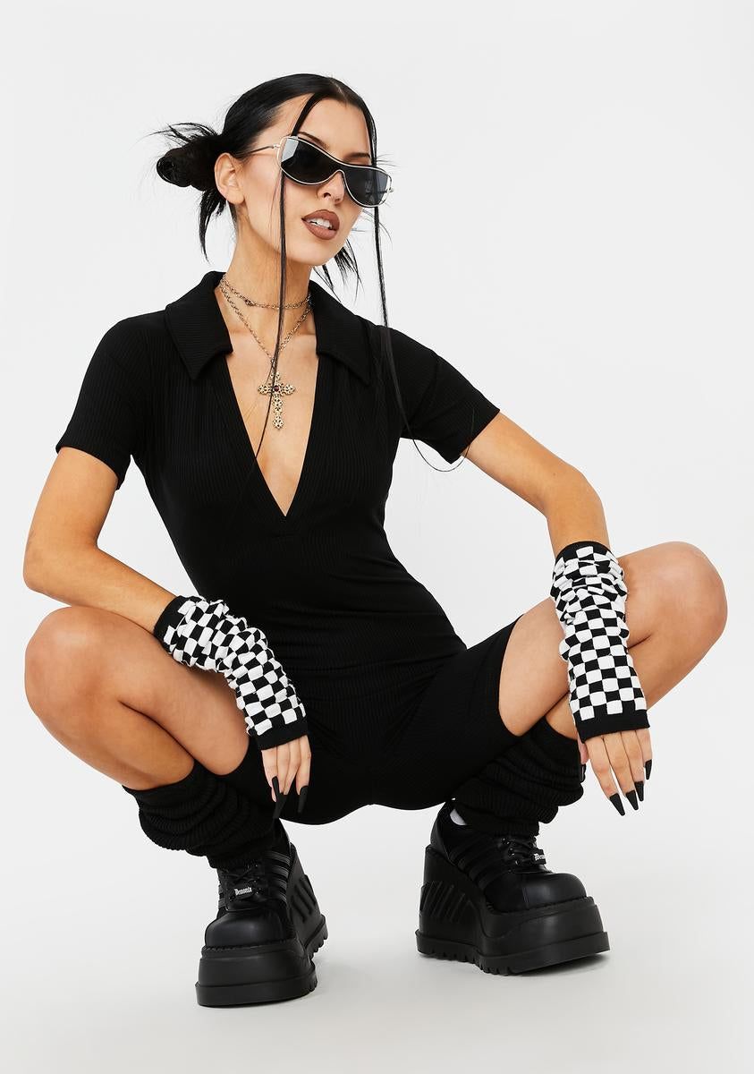 Polo Romper sold by Dolls Kill product image thumbnail 3