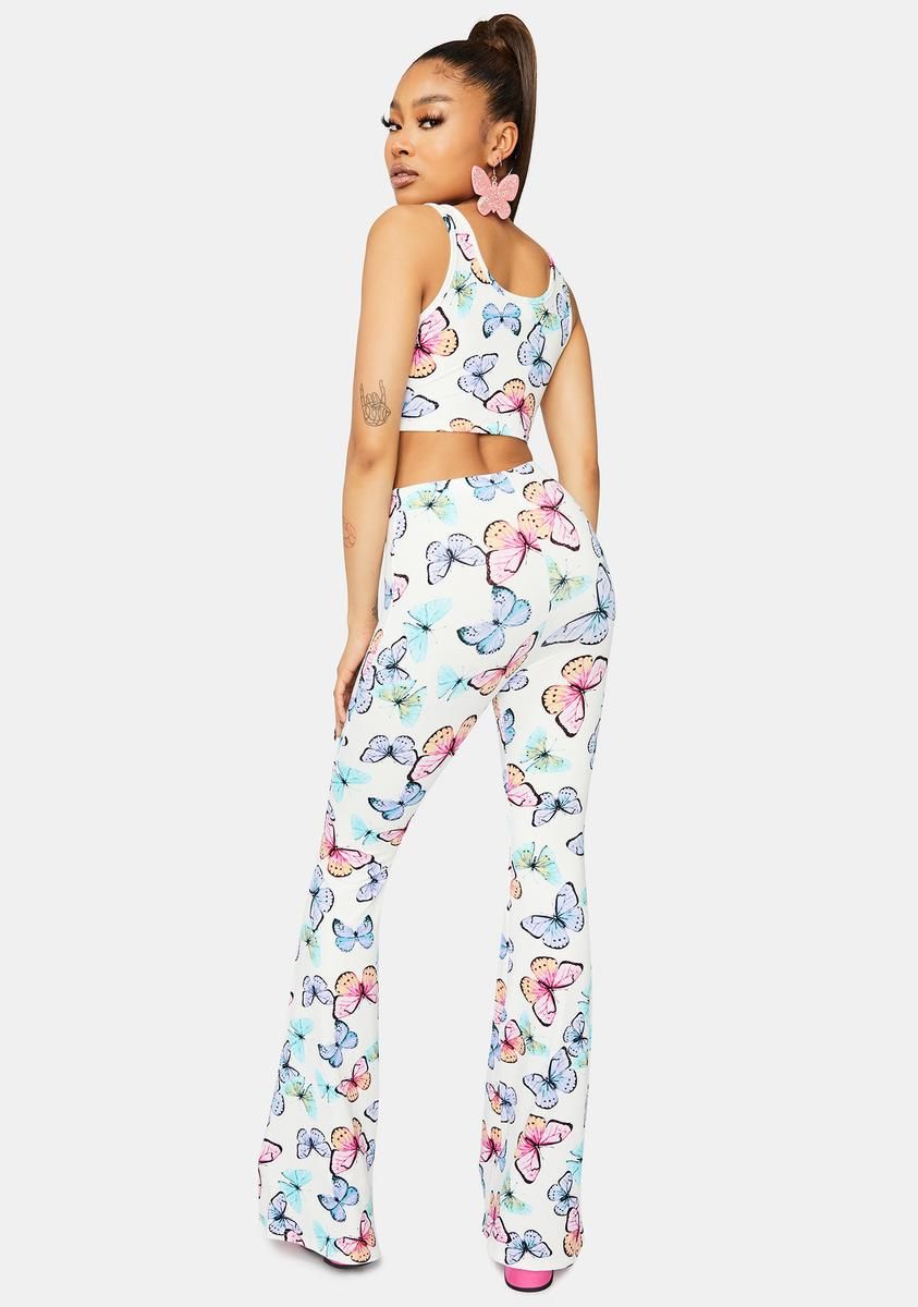Magical Metamorphosis Butterfly Print Pants Set sold by Dolls Kill product image thumbnail 4