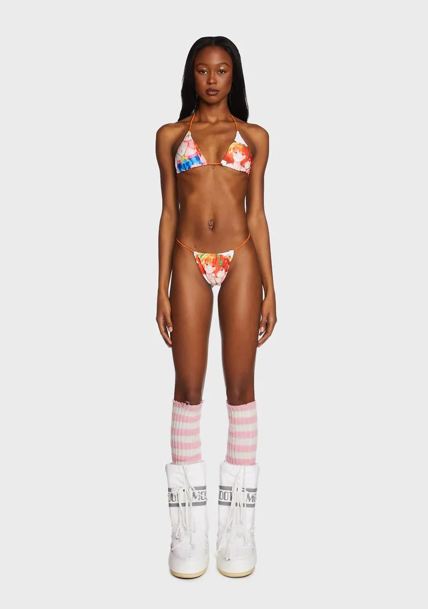 Makina & Bakina Bikini Set sold by Dolls Kill