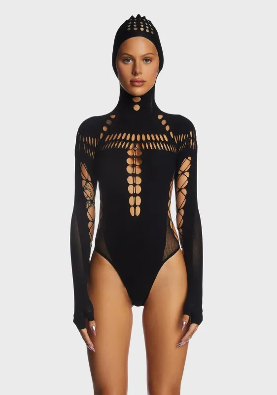 Beckett Cutout Bodysuit sold by Dolls Kill