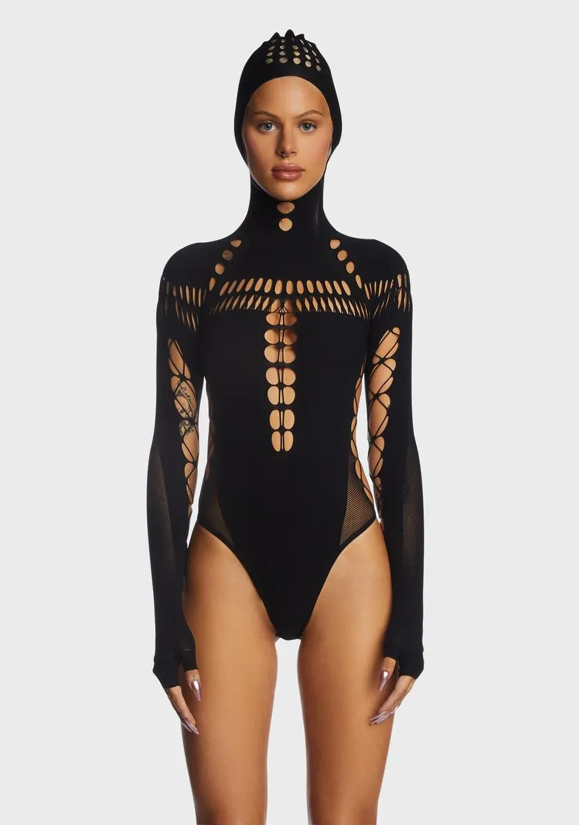 Beckett Cutout Bodysuit sold by Dolls Kill