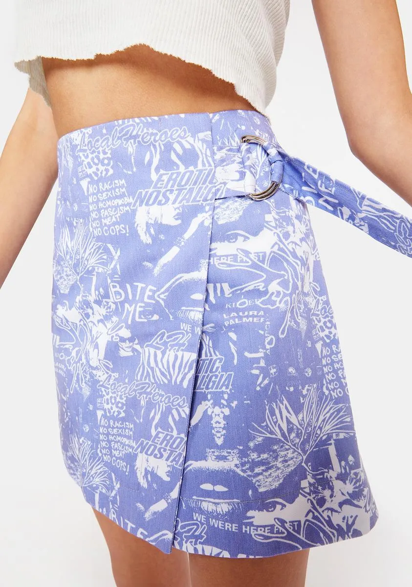 Riot Mini Skirt sold by Dolls Kill