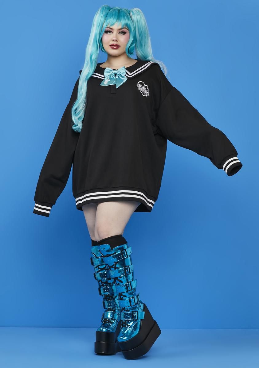 Plus All In Style Pullover Sweater sold by Dolls Kill product image thumbnail 3