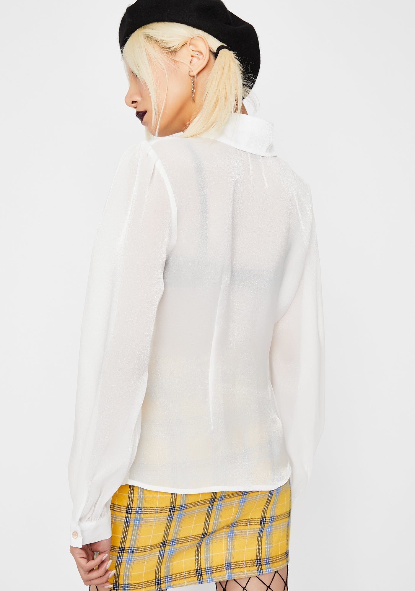 Chill Dream On Organza Top sold by Dolls Kill product image thumbnail 4