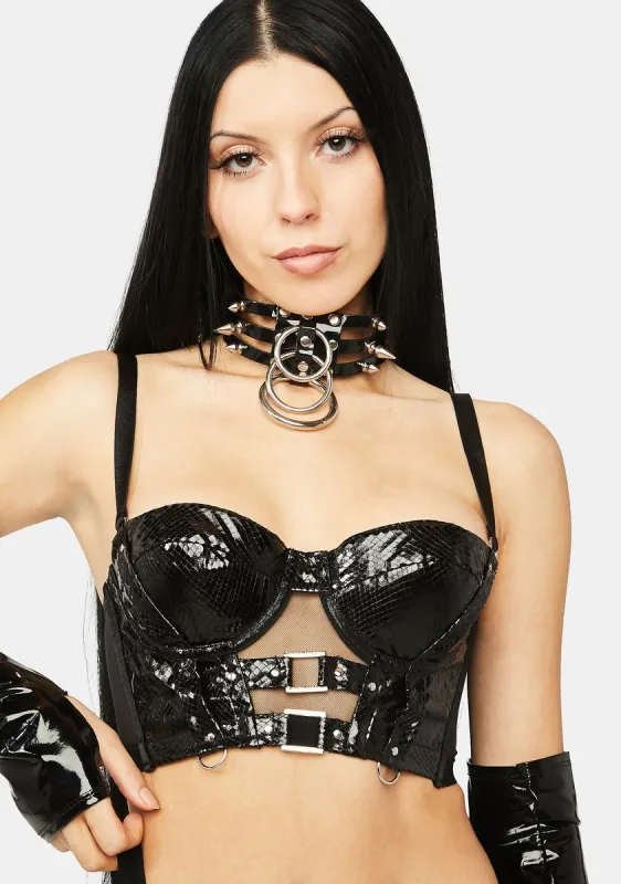 Chambers Bustier sold by Dolls Kill