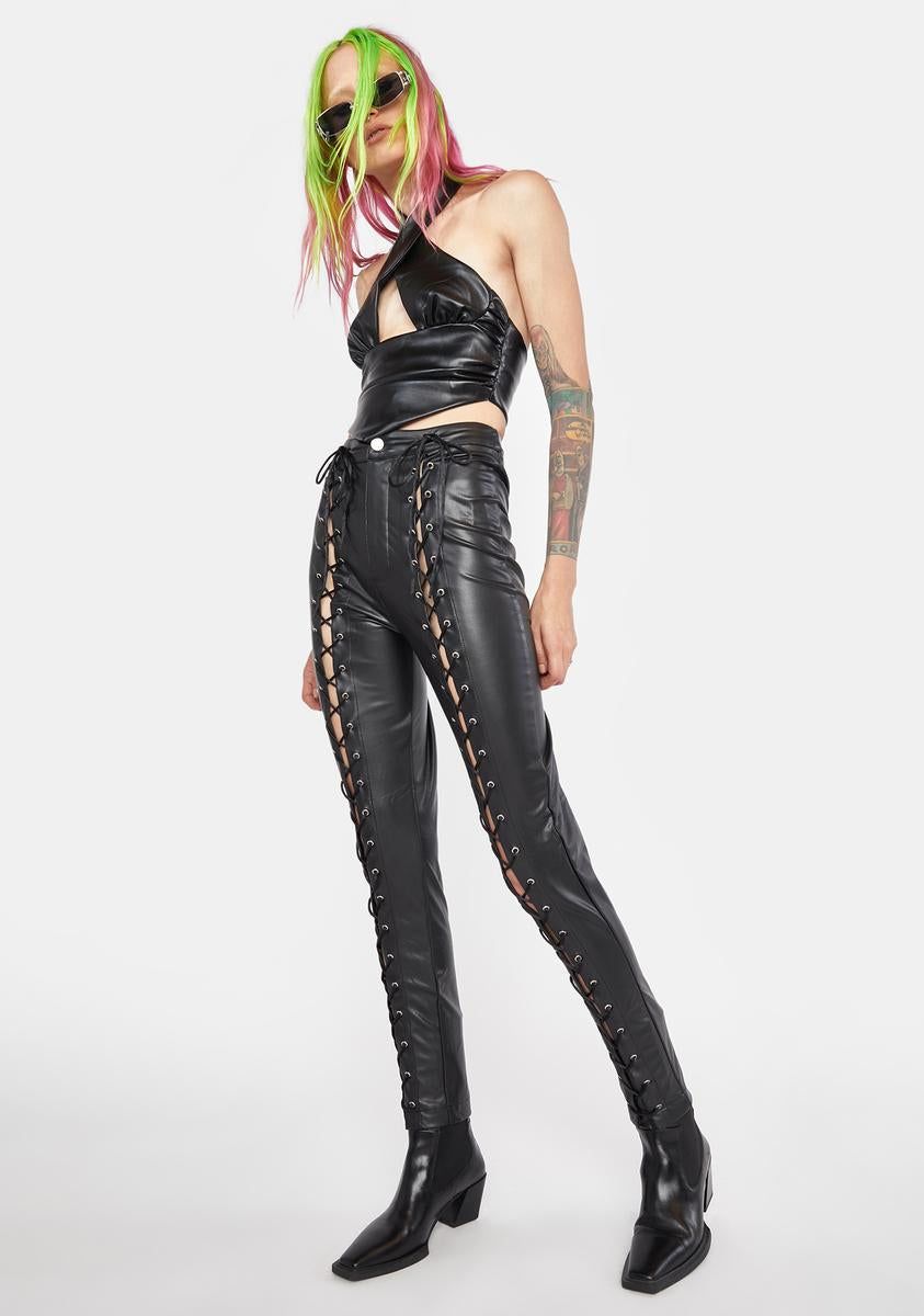 Underground Gig Lace Up Pant sold by Dolls Kill product image thumbnail 2