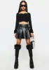 Night Say You'll Stay Crop Top sold by Dolls Kill