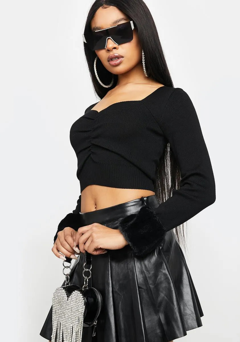 Night Say You'll Stay Crop Top sold by Dolls Kill product image thumbnail 2