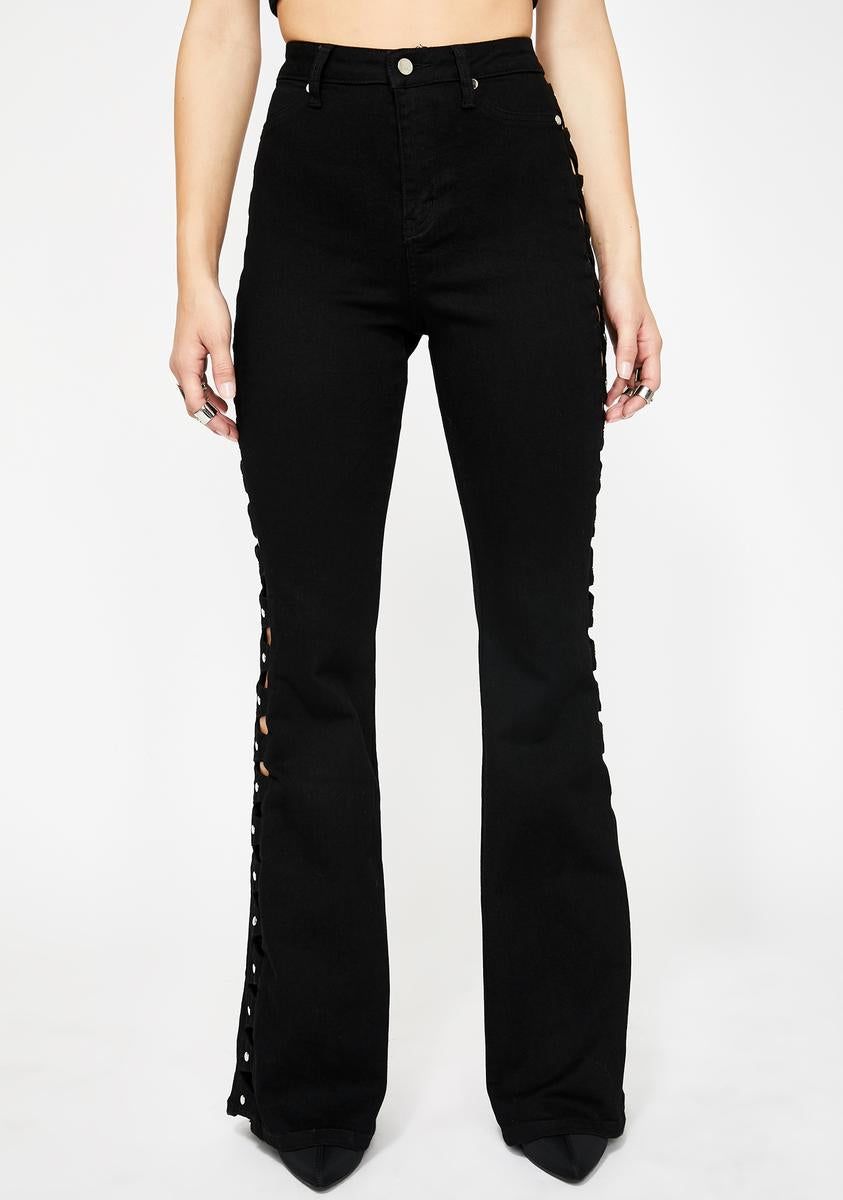 Elsi Flare Pants sold by Dolls Kill product image thumbnail 2