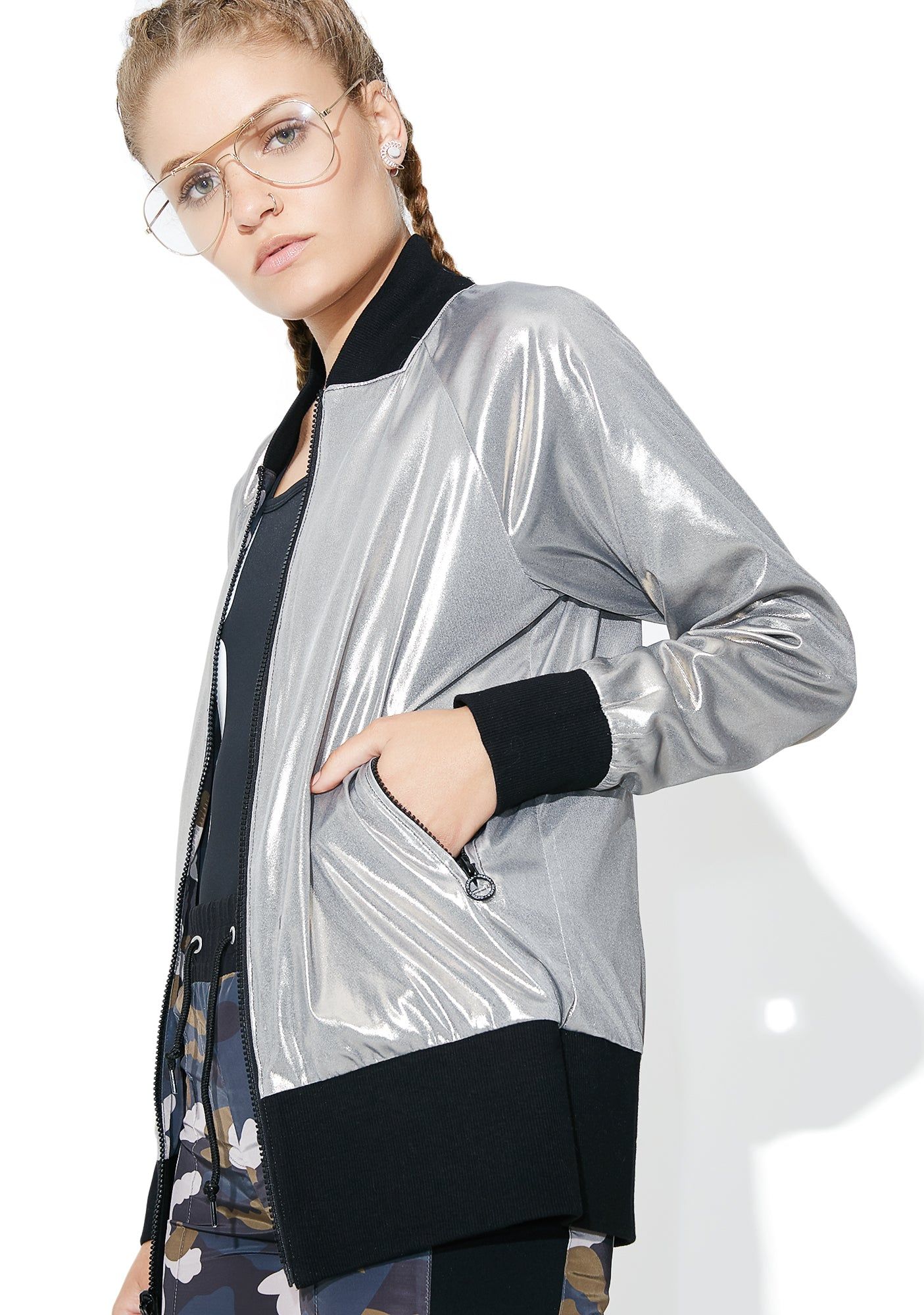 Camo Jacket sold by Dolls Kill product image thumbnail 2