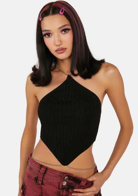 What About It Halter Top sold by Dolls Kill