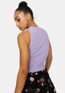 Gem Summer Air Crop Tank Top sold by Dolls Kill