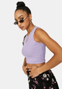 Gem Summer Air Crop Tank Top sold by Dolls Kill