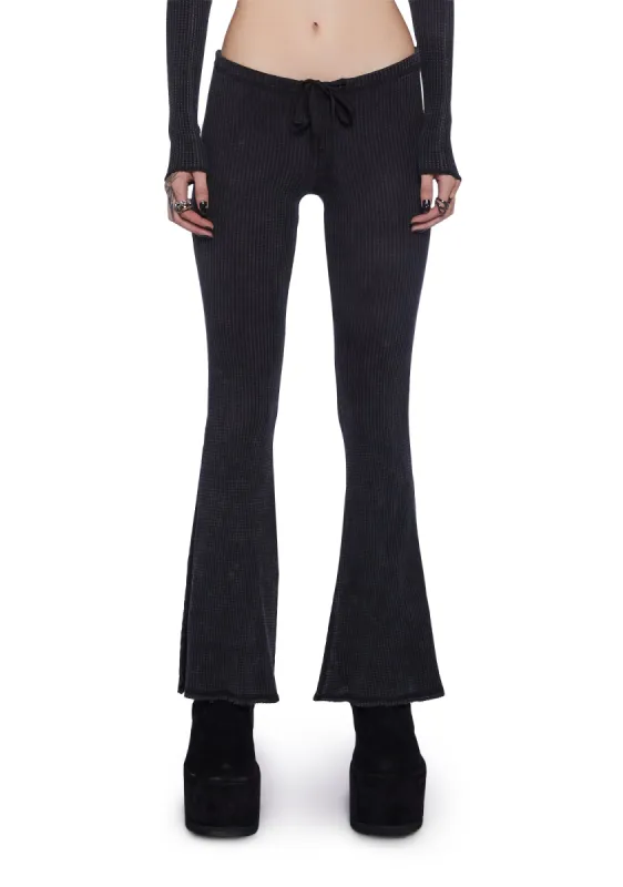 Fader Thermal Flare Pants sold by Dolls Kill