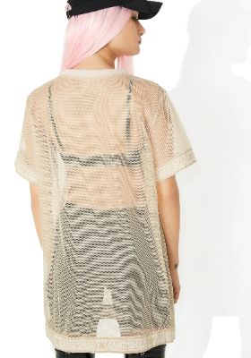 Stone Mesh Tee sold by Dolls Kill
