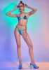 Marble Print Recycled Triangle Bikini Top sold by Dolls Kill